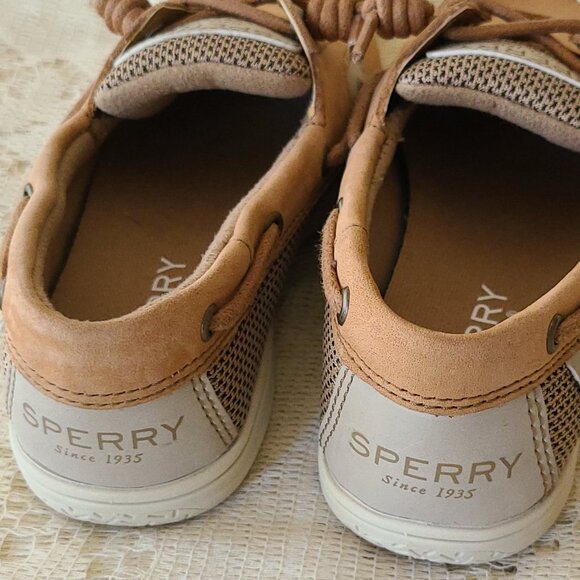 SPERRY TOP-SIDER-- STYLE --SHORESIDER 3 EYE BOAT-- US 12.5 MEDIUM/TAN - Picture 4 of 7